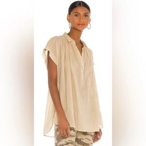 22. Aerie Peach Oversized Lightweight Cotton Top